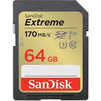 SanDisk Speicherkarte SDXC-Card Extreme, 64 GB, 1 St. von Sandisk