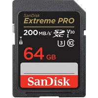 SanDisk Speicherkarte SDXC-Card Extreme PRO 64 GB von Sandisk