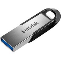 SanDisk USB-Stick Ultra Flair silber, schwarz 64 GB, 1 St. von Sandisk