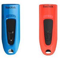 SanDisk USB-Sticks Ultra rot, blau 32 GB, 2 St. von Sandisk