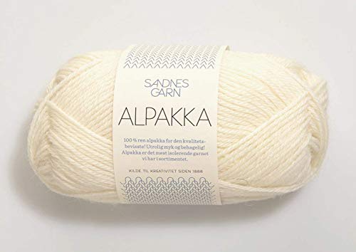 Alpakka col.1012 natural ca.110 m 50 g von Sandnes Garn