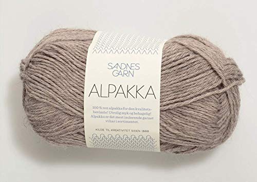 Alpakka col.2650 beige mottled ca.110 m 50 g von Sandnes Garn