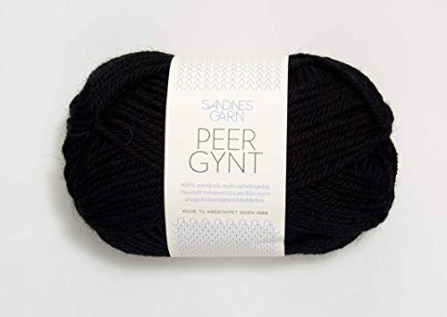 Peer Gynt col.1099 black ca.91 m 50 g von Sandnes Garn