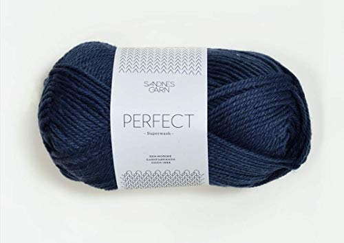 Perfect col.6062 dark blue ca.100 m 50 g von Sandnes Garn