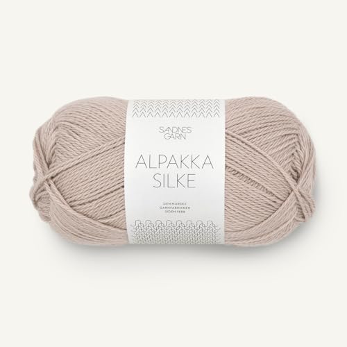 SANDNES GARN Alpakka Silke - Farbe: Kardemomme (3821) - 50 g/ca. 200 m Wolle von Sandnes Garn
