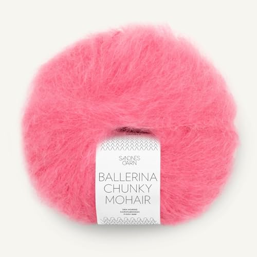 SANDNES GARN Ballerina Chunky Mohair - Farbe: Bubblegum Pink (4315) - 50 g/ca. 135 m Wolle von Sandnes Garn