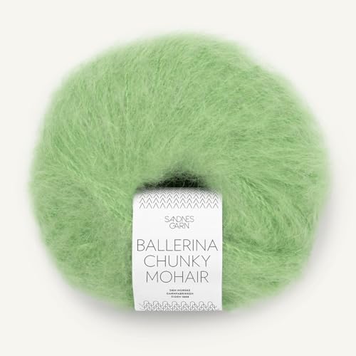 SANDNES GARN Ballerina Chunky Mohair - Farbe: Spring Green (8733) - 50 g/ca. 135 m Wolle von Sandnes Garn