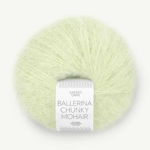SANDNES GARN Ballerina Chunky Mohair - Farbe: Tender Green (9011) - 50 g/ca. 135 m Wolle von Sandnes Garn