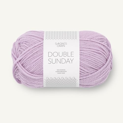 SANDNES GARN Double Sunday - Farbe: Lilac (5023) - 50 g/ca. 108 m Wolle von Sandnes Garn