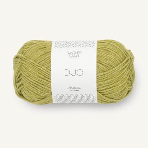 SANDNES GARN Duo - Farbe: Sunny Lime (9825) - 50 g/ca. 115 m Wolle von Sandnes Garn