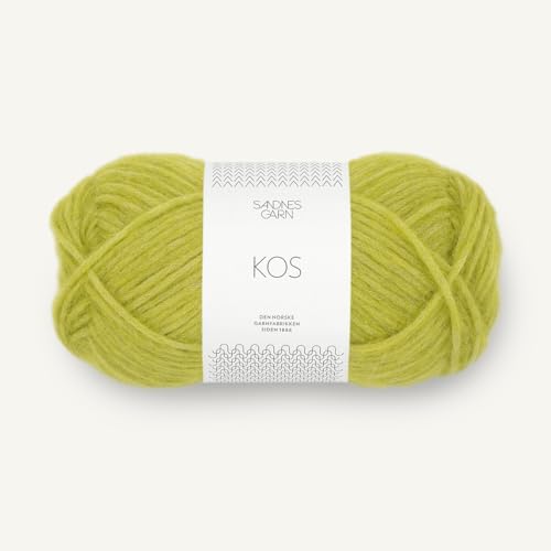SANDNES GARN Kos - Farbe: Sunny Lime (9825) - 50 g/ca. 150 m Wolle von Sandnes Garn