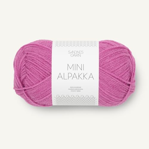 SANDNES GARN Mini Alpakka - Farbe: Magenta (4628) - 50 g/ca. 150 m Wolle von Sandnes Garn