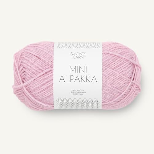 SANDNES GARN Mini Alpakka - Farbe: Pink Lilac (4813) - 50 g/ca. 150 m Wolle von Sandnes Garn