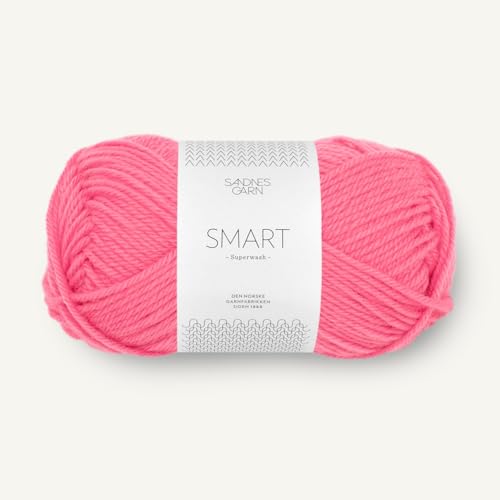 SANDNES GARN Smart - Farbe: Bubblegum Pink (4315) - 50 g/ca. 100 m Wolle von Sandnes Garn