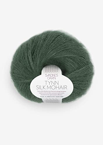 SANDNES GARN Tynn Silk Mohair - Farbe: Dyp Skoggrønn (8581) - 25 g/ca. 212 m Wolle von Sandnes Garn