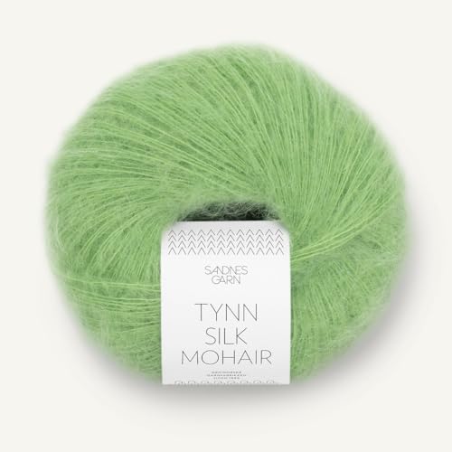 SANDNES GARN Tynn Silk Mohair - Farbe: Spring Green (8733) - 25 g/ca. 212 m Wolle von Sandnes Garn