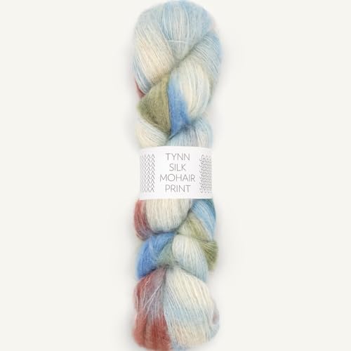 SANDNES GARN Tynn Silk Mohair Print - Farbe: Desert Dawn (6085) - 50 g/ca. 424 m Wolle von Sandnes Garn