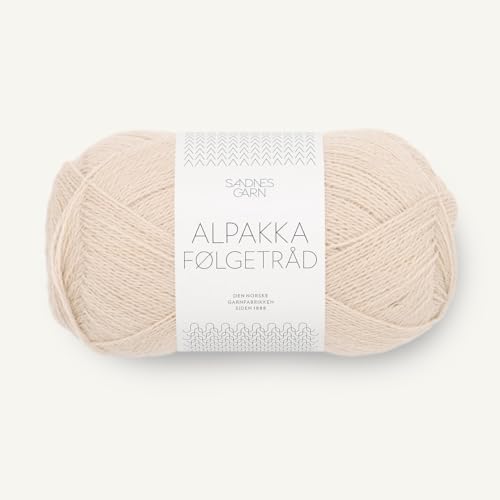 Sandnes Garn Alpakka Folgetrad ca. 400 m col. 2321 marsipan 50 g von Sandnes Garn