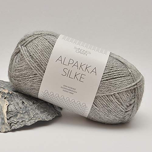Sandnes Garn Alpakka Silke 1042 grau meliert SG1173-1042 Sandnes Garn Alpakka Silke 1042 grau meliert SG1173-1042 von Sandnes Garn