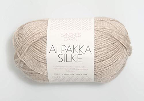 Sandnes Garn Alpakka Silke 2521 Sand, 02521, col.2521 sand 50 g Sandnes Garn Alpakka Silke 2521 Sand, 02521, col.2521 sand 50 g von Sandnes Garn