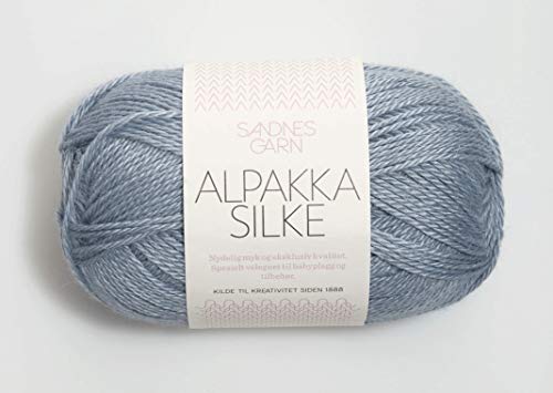 Sandnes Garn Alpakka Silke 6041 blau, SG11736041 Sandnes Garn Alpakka Silke 6041 blau, SG11736041 von Sandnes Garn