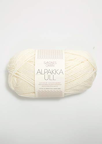 Sandnes Garn Alpakka Ull 1002 Weiss Sandnes Garn Alpakka Ull 1002 Weiss von Sandnes Garn