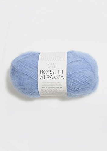Sandnes Garn Borstet Alpakka, 6003 hellblau, 1 50 g Knäuel ca. 142 m LL Sandnes Garn Borstet Alpakka, 6003 hellblau, 1 50 g Knäuel ca. 142 m LL von Sandnes Garn