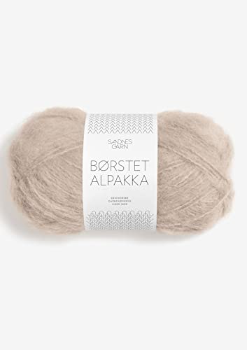 Sandnes Garn Borstet Alpakka 50 g col.3021 beige, 191-0001190-003021 Sandnes Garn Borstet Alpakka 50 g col.3021 beige, 191-0001190-003021 von Sandnes Garn