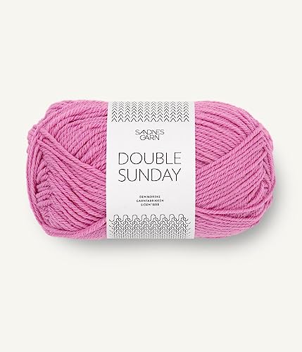 Sandnes Garn Double Sunday ca.108 m col. 4626 shocking pink 50 g Sandnes Garn Double Sunday ca.108 m col. 4626 shocking pink 50 g von Sandnes Garn
