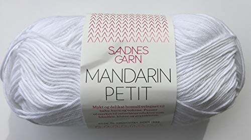 Sandnes Garn Mandarin Petit Farbe 1001 von Sandnes Garn