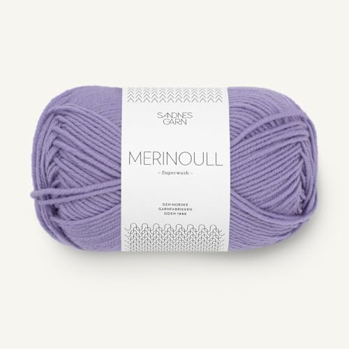 Sandnes Garn Merinoull ca. 105 m col. 5224 lys lilla 50 g von Sandnes Garn