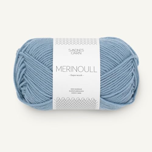 Sandnes Garn Merinoull ca. 105 m col. 6032 bla hortensia 50 g Sandnes Garn Merinoull ca. 105 m col. 6032 bla hortensia 50 g von Sandnes Garn