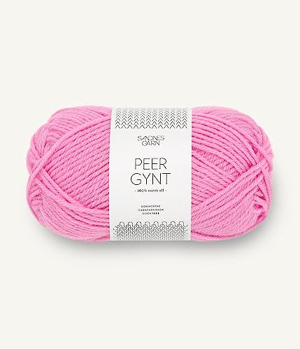 Sandnes Garn Peer Gynt ca. 91 m col. 4626 shocking pink 50 g von Sandnes Garn