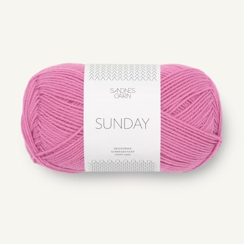 Sandnes Garn Sunday ca. 235 m col. 4626 shocking pink 50 g Sandnes Garn Sunday ca. 235 m col. 4626 shocking pink 50 g von Sandnes Garn