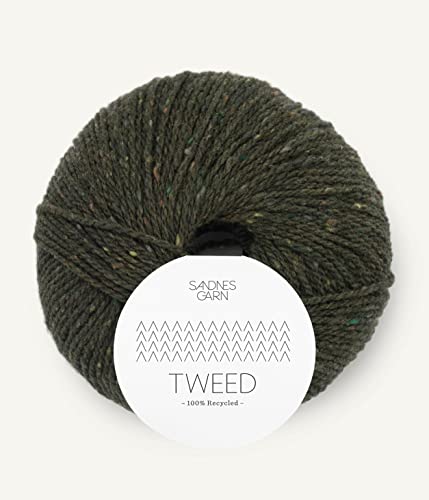 Sandnes Garn Tweed recycled ca. 175 m col. 9585 olivengronn 50 g Sandnes Garn Tweed recycled ca. 175 m col. 9585 olivengronn 50 g von Sandnes Garn