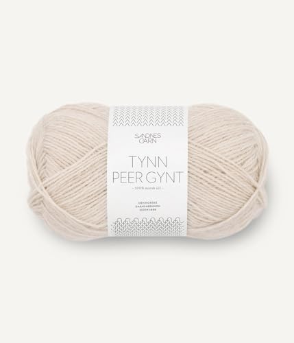 Sandnes Garn Tynn Peer Gynt ca. 205 m col. 2641 natur melert 50 g von Sandnes Garn