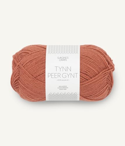 Sandnes Garn Tynn Peer Gynt ca. 205 m col. 3535 lys kobberbrun 50 g Sandnes Garn Tynn Peer Gynt ca. 205 m col. 3535 lys kobberbrun 50 g von Sandnes Garn
