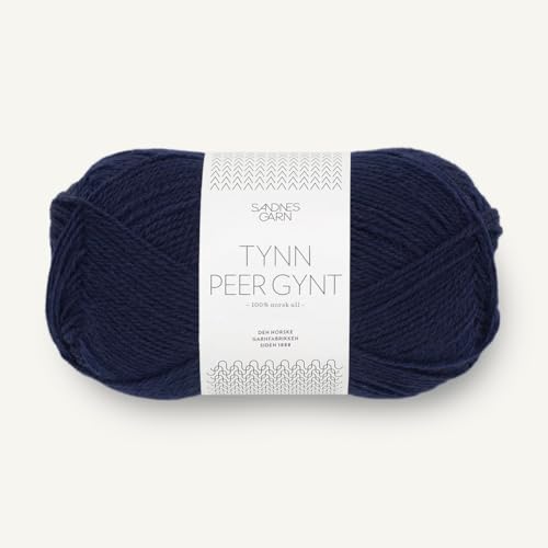 Sandnes Garn Tynn Peer Gynt ca. 205 m col. 5575 marine 50 g Sandnes Garn Tynn Peer Gynt ca. 205 m col. 5575 marine 50 g von Sandnes Garn