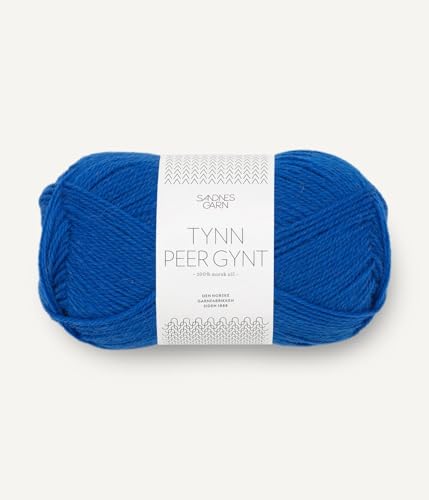 Sandnes Garn Tynn Peer Gynt ca. 205 m col. 6046 jolly blue 50 g von Sandnes Garn