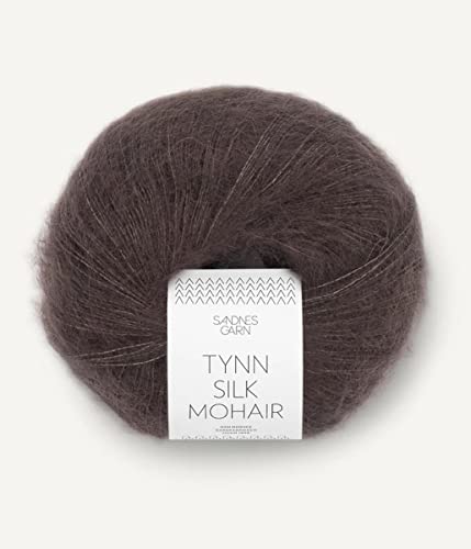 Sandnes Garn Tynn Silk Mohair ca. 212 m col. 3880 mork sjokolade 25 g Sandnes Garn Tynn Silk Mohair ca. 212 m col. 3880 mork sjokolade 25 g von Sandnes Garn
