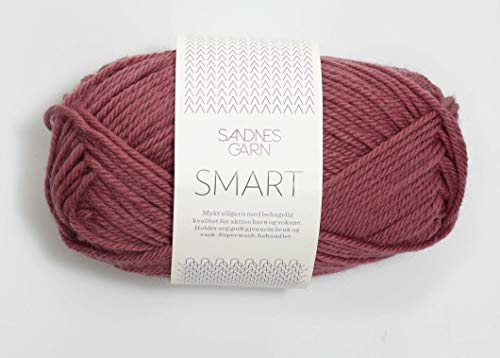 Smart col.4244 mauve ca.100 m 50 g Smart col.4244 mauve ca.100 m 50 g von Sandnes Garn