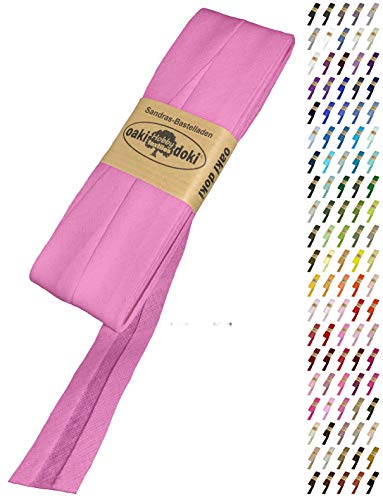 Sandras-Bastelladen Schrägband/Einfassband Baumwolle Uni gefalzt 5m x 20mm 747-Fresie Sandras-Bastelladen Schrägband/Einfassband Baumwolle Uni gefalzt 5m x 20mm 747-Fresie von Sandras-Bastelladen