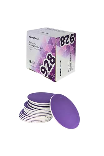 Sandwox 928 Magic Arrow Finishing Schleifscheibe D75mm | Korn 3000 | 15 Stück | Profi-Schleiflösung für Feinschliff & Fahrzeugfinish | Klett, Siliciumkarbid, Exzenterschleifer | Reduzierte Polierzeit Sandwox 928 Magic Arrow Finishing Schleifscheibe D75mm | Korn 3000 | 15 Stück | Profi-Schleiflösung für Feinschliff & Fahrzeugfinish | Klett, Siliciumkarbid, Exzenterschleifer | Reduzierte Polierzeit von Sandwox