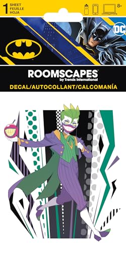 DC Joker Manga Punch – 4 x 8 Aufkleber 4 Farben Aufkleber – 4 x 8 von SandyLion (SADE7)