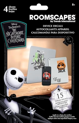 Disney The Nightmare Before Christmas Geräteaufkleber mit Folie (15er-Pack) Geräteaufkleber von Trends International