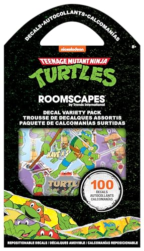 Nickelodeon – Teenage Mutant Ninja Turtles Aufkleber, 100 Stück von SandyLion (SADE7)
