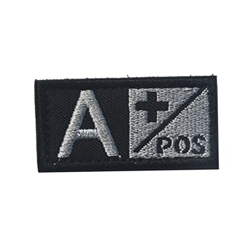 Blutgruppe Patch, A+ positive POS -Patches, gestickter Haken und Rucksäcke für Rucksäcke, Kleidung, Jeans, Hüte, Taschen, Helme, Trikots, Armeeweste Blutgruppe Patch, A+ positive POS -Patches, gestickter Haken und Rucksäcke für Rucksäcke, Kleidung, Jeans, Hüte, Taschen, Helme, Trikots, Armeeweste von Sanfiyya