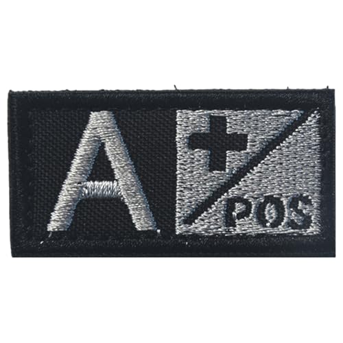Blutgruppe Patch, Typ A Nylon gestickt Blutgruppe Patch, Typ A Nylon gestickt von Sanfiyya