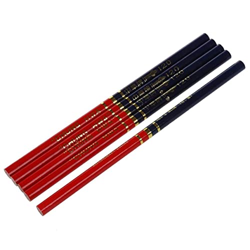 Dual farbig Bleistift, 5pcs Rot und Blau Färbung Express Twin Points Check-Bleistift, Dual Colored Double Ended Hb Stifte Marker Stift Holz basiert zur Überprüfung der Kartenfärbungstests Einstufung Dual farbig Bleistift, 5pcs Rot und Blau Färbung Express Twin Points Check-Bleistift, Dual Colored Double Ended Hb Stifte Marker Stift Holz basiert zur Überprüfung der Kartenfärbungstests Einstufung von Sanfiyya