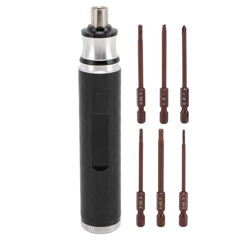Für E, für UDR, für RGT - für RC -Werkzeugset - 6 in 1 RC -Sechskantschraubendreher mit 1,5, 2,0, 2,5, 3,0 mm Schlitzschraubendreher - für Hubschrauberautos von Sangeponiang